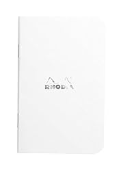 Rhodia Slim Staplebound Notebooks - Graph 48 Sheets