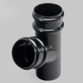 Aliaxis (Marley) A-RY252G Grey Branch 67.5 Degree for 68mm (2.5") downpipe