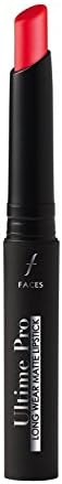 Faces Ultimate Pro Long Wear Matte Lipstick (Red Addict-13)