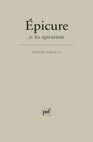 Épicure et les épicuriens