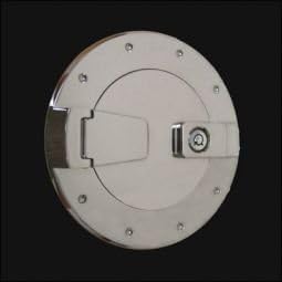Hummer H2 SUV/SUT Billet Aluminum Fuel Door (Fits: 2003 to 2005 SUV &amp; SUT's)