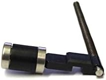 JWH Custom CNC Oversized Stainless with Black Rubber Handle .22LR Ruger 10/22 10 22