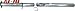 2008-2010 FORD DIESEL F250 F350 F450 F550 6.4L POWERSTROKE 4" CAT & DPF DELETE KIT FLO-PRO 837NB