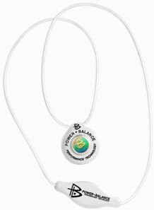 Amazon 正規品パワーバランスネックレス Powerbalance ホワイト ブラック Power Balance パワー バランス 磁気 チタン ゲルマニウムアクセサリー