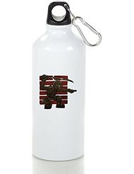 Armed Snake Eyes Cool Aluminum Sports Water Bottle - 400/500/600ML 400ml