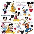 Disney Mickey & Minnie Mouse and Friends Peel & Stick Wall Decals