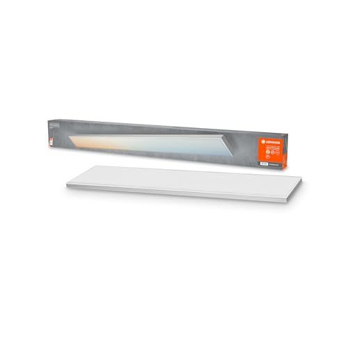 Ledvance 4058075484535 Smarte Deckenleuchte, Lichtfarbe Änderbar, 120 cm x 10 cm