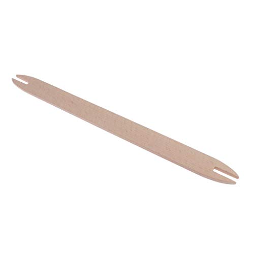 perfektchoice Solid Beech Wooden Shuttles Knitting/Weaving Tool Loom Machine Accessory for DIY Crafts Kids Handicrafts Supplies - Wood, 30x2.3cm