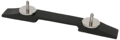 Gretsch Adjustable Bridge Base for Archtop Guitars, Ebony and Nickel