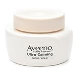 Aveeno Ultra-Calming Nourishing Night Cream for Sensitive Skin with Calming Feverfew & Nourishing Oat, Non-Comedogenic, Oil-Free & Hypoallergenic, 1.7 oz (Pack of 2)