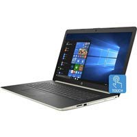 HP 17.3″ Touchscreen Laptop 17-ca0008ds, AMD Ryzen 3 2300U 2.0GHz, 8GB RAM/1TB, Pale Gold (Certified Refurbished)