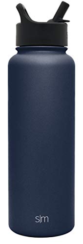 image for Simple Modern 40 oz Summit Water Bottle with Straw Lid - Gifts for Men