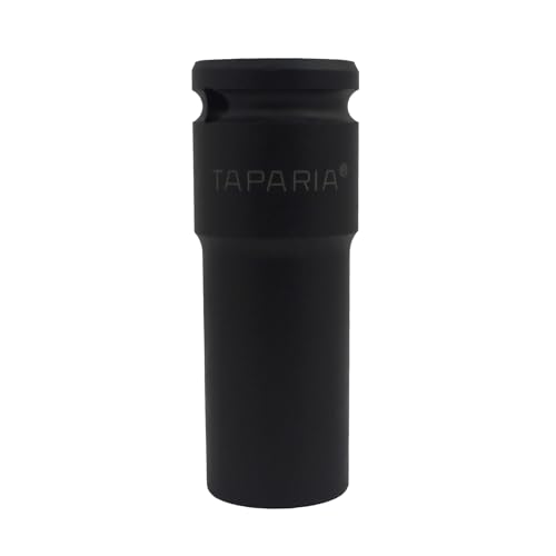 TAPARIA Deep Impact Socket IML 18H, 1/2" (12.7mm) Square drive size, Chrome-Molybdenum Steel for durability and long life, 6 Point Impact Socket for Automobile, Industrial, Construction, Professional 2