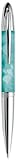 Pierre Belvedere Executive Ballpoint Pen, Aqua/Chrome (071150)