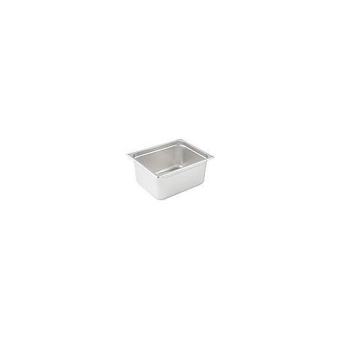 Winco Half Size x 6-Inch Anti-jamming Steam Pan, Standard Weight