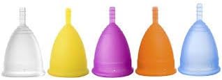 2 Pack Dew Fresh Medical grade silicon Menstrual Cups - Small