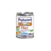 Nestle Peptamen Junior Fiber - Vanilla Complete Peptide-Based Elemental Nutrition, 250 Milliliter - 24 per case.