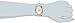 Anne Klein Women's AK/1206RGLP Rose Gold-Tone Open Bangle Pink Leather Strap Watch