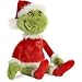 Dr. Seuss Official Santa Grinch Plush Toy