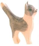 Ostheimer Cat, Gray and White, Head Up