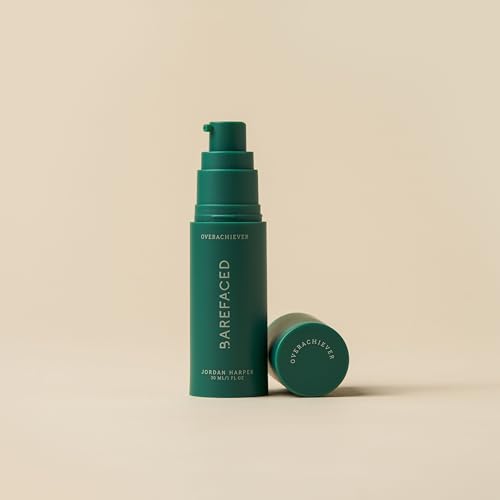 Barefaced Overachiever 1 Fl Oz – 10-in-1 Skin Booster with Bakuchiol, Resveratrol & Green Tea – Retinol Alternative, Hydrates, Minimizes Pores & Fine Lines