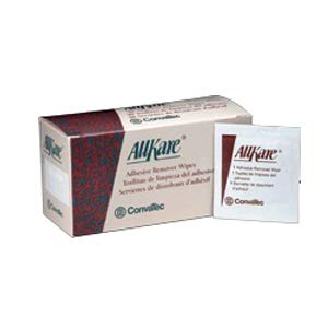 Convatec Allkare Adhesive Remover Wipes - 50 Per Box