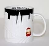 San Francisco Starbucks Relief Series Collection mug + BONUS Blank Starbuck card (SAN FRANCISCO)