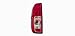 OE Replacement Nissan/Datsun Frontier Driver Side Taillight Assembly (Partslink Number NI2800170)