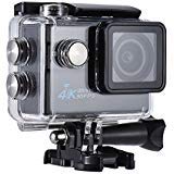 Andoer 2.0" LCD Wifi Action Sports Camera Ultra HD 16MP 4K 30FPS 1080P 60FPS 4X Zoom 170 Degree Wide-Lens Support Image Rotation Time Watermark Waterproof 30M Car DVR DV Cam Diving Bicycle