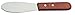 Great Credentials Wide Stainless Steel Spreader Kitchen Knives for Sandwiches Butter Cheese