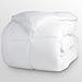 Philly Linens All Season Down Alternative Comforter Luxury Hotel Collection Duvet Insert with Corner Tab,Warm Fluffy,Hypoallergenic,Plush Siliconized Fiberfill,Queen Comforter White