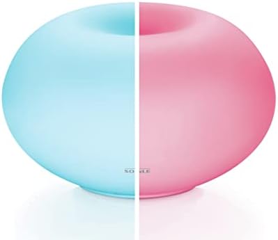 Milano Plus Aroma Diffusore con telecomando, diffusore di aromi con fragranza e/o illuminazione, nebulizzatore con cambio di colore e funzione di arresto