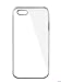 Plain TPU Rubber Case Cover for Apple iPhone 4/4s - Non-Retail Packaging - Clear