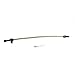Turbo Flexible Th 350 400 Transmission Dipstick Stainless Braided Firewall Th350(Black Handle)