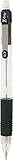 Zebra Z-Grip Mechanical Pencil, 0.7mm Point Size, HB #2 Graphite, Black Grip, 7-Count