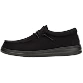 HEYDUDE Men's Wally X Slip On Work Loafer | Wide | Lightweight Flexible Grip Outsole, Synthetic Rubber Sole, Excellent Traction