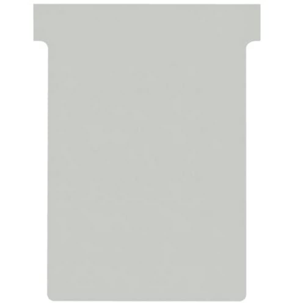 Nobo Cardboard Accessories, T-Cards (100 Pieces) Größe 3 Grey — image 1