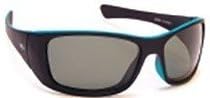 Coyote Eyewear Floating Polarized Sunglasses, Tortoise Frame, Brown Gold Flash Lens