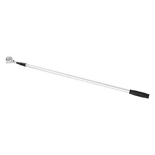 Dioche Telescopic Ball Retriever, Aluminum Alloy Ball Pick Up Claw Balls Grabber Retriever Golfer Tackle(3 Sections)