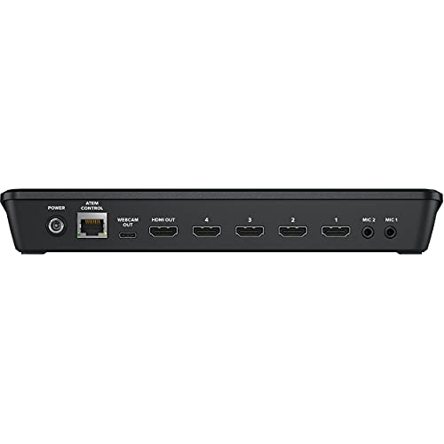 Blackmagic Design ATEM Mini HDMI Live Stream Switcher with 12V Power