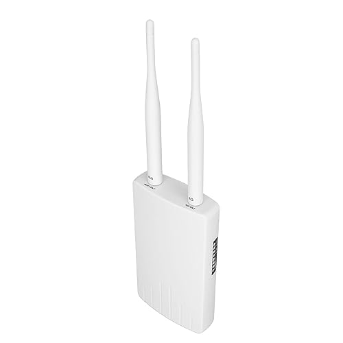 Unlocked 4G LTE CPE WiFi Router with External Antennas and 3FF Micro SIM Card
