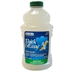 Thick & Easy Thickened Water with Natural Lemon Flavor, Nectar Consistency - Sold by (6)-48oz Bottle - //medicalbooks.filipinodoctors.org
