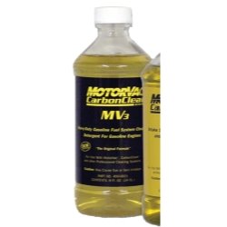 Motorvac 400-0020 MV3 CarbonClean Fuel System Cleaner, 8 fl oz, Pack of 12 