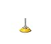 Glass Polish 2 inch (50mm) Spindle Hook & Loop Grip Backing Pad for Drills with Universal Drill Attachment