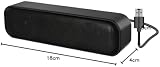 ADELGO USB Computer Speaker 3W Dual, USB Powered, Portable Soundbar for Desktop view 8