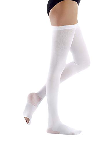 ArmoLine Anti-Embolism Compression Stockings (Pair) 18-22 mmHg Class 1 Medical Grade Thigh High Socks (XXL)