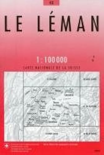 Download Carte routière : Le Léman PDF