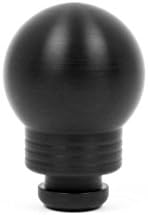 Aluminati Short Ball Shift Knob 5MT Delrin Black for Subaru EJ Series