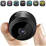 Mini WiFi Camera,Ansteker 1080P Hidden Camera Wireless Portable Home Security Small Cameras/Nanny Cam with Motion Detection/Night Vision (1)