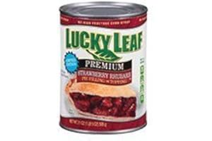 Lucky Leaf Premium Strawberry Rhubarb Pie Filling or Topping, 21 oz